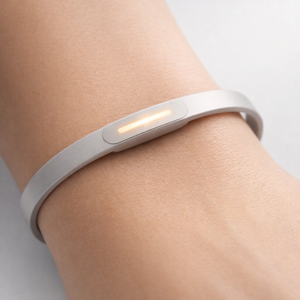 Everglow bracelet on wrist
